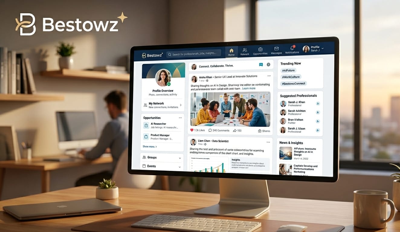Bestowz website preview